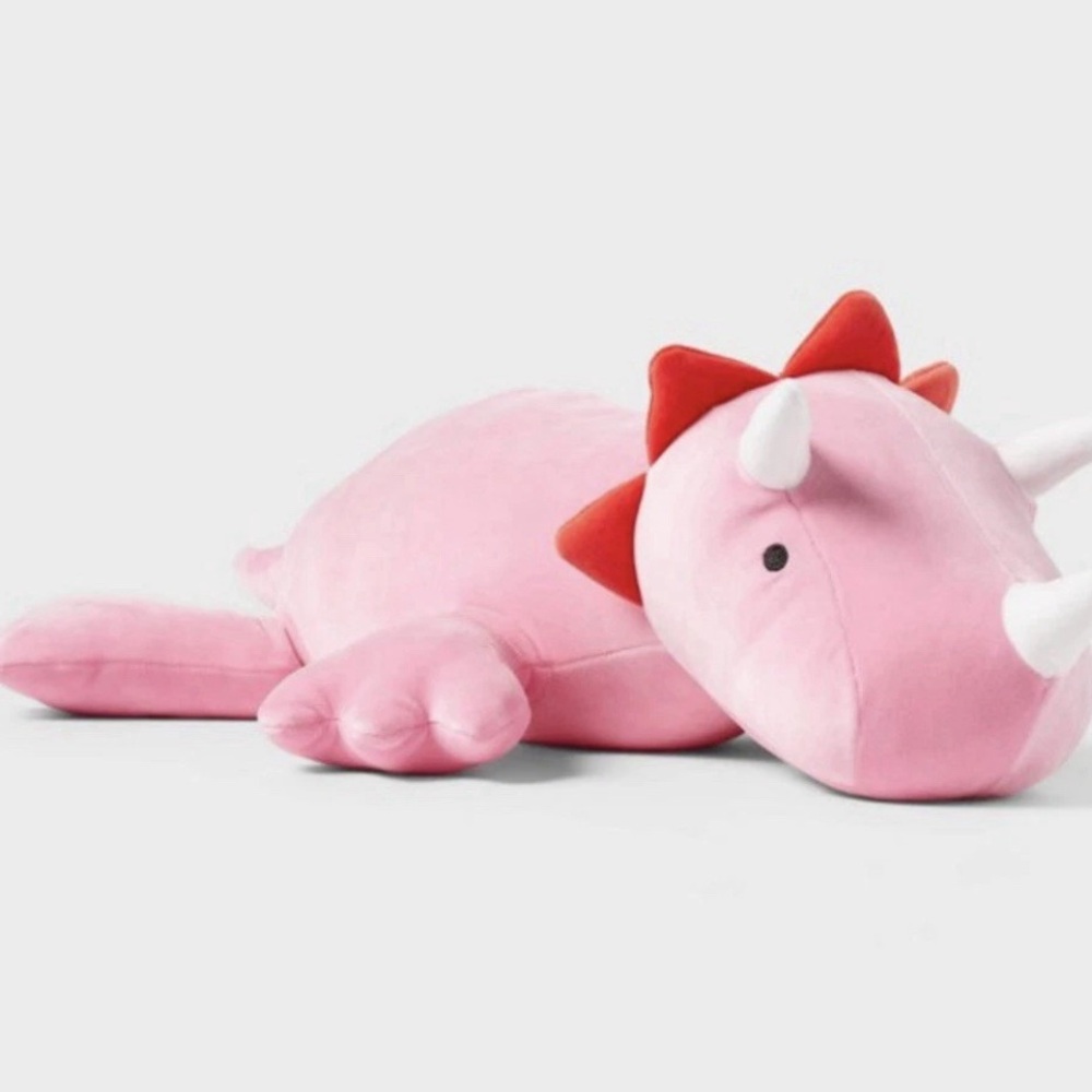 Pillowfort Weighted Plush Pink Dinosaur - 3lbs New With Tags Good for Anxiety